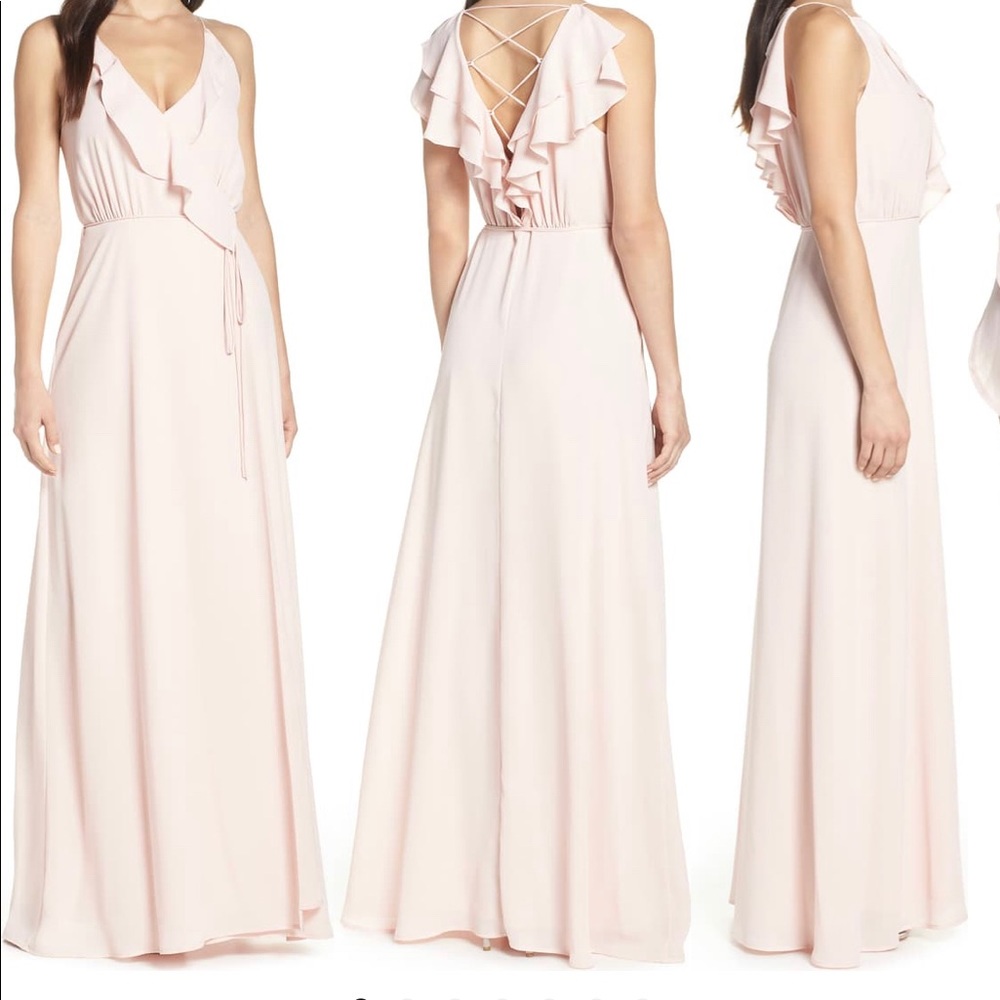 WAYF Blush Pink Dress
